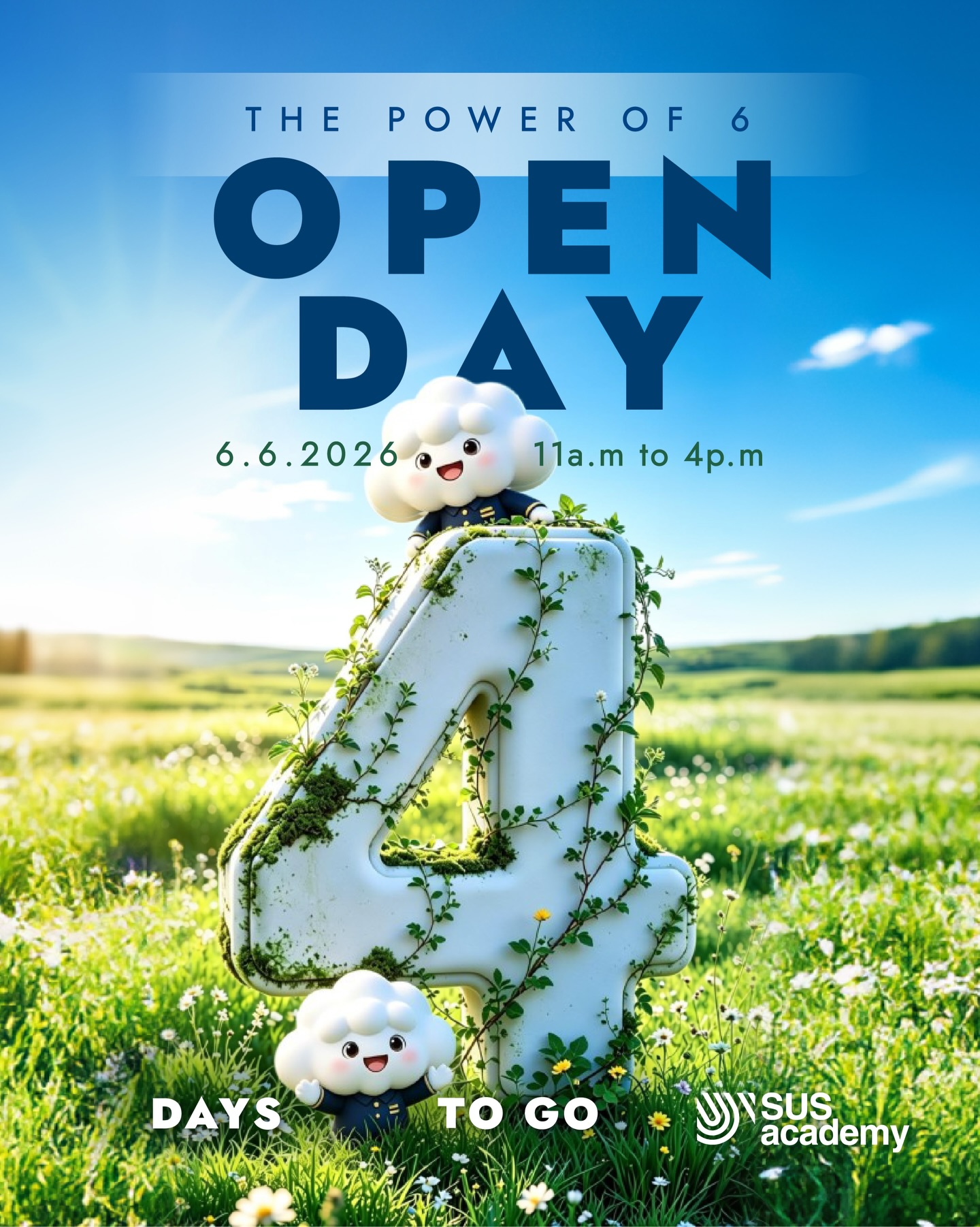#倒数4天 #4moredays
📢 新山 S U S OPEN DAY
✨ THE POWER OF 6 ✨
📅 6月6日(六)11am – 4pm
📍 Level 31, Menara Landmark
别再看别人搞创意了,这次换你来现场亲手试玩未来!
🔥 6大体验直接玩起来:
📦 自由选道具摆拍
💡 不同灯光风格体验
📸 产品摄影现场试玩
🤖 AI 生成广告海报 & 吉祥物
🕶️ VR 沉浸式 Gaming
🎁 完成挑战拿隐藏礼物
💻 超级重磅:现在报名,设备直接送!
🎁 电脑 / iPad(2选1) 现场直接送给你!
🤖 左手真实技术、右手AI灵感,隐藏创作者就是你!😎
🔥 名额有限,立刻点击链接报名!
👉 https://wa.link/zvdmza
📢 S U S OPEN DAY ✨ THE POWER OF 6 ✨
📅 6 June (Sat) | 11am – 4pm
📍 Level 31, Menara Landmark
Stop watching other people create cool stuff on social media, come over and do it yourself. Since it’s the 6th of the 6th, we’re unleashing THE POWER OF 6 with six interactive zones you can literally play around with:
📦 Play around with props and style your own scene
💡 Experiment with different cinematic lighting vibes
📸 Try your hand at real product photography shoot
🤖 Create your own AI posters and mascots
🕶️ Step into immersive VR gaming
🎁 Complete the “side quests” to unlock hidden gifts
💻 Oh, and the ultimate perk: If you decide to lock in your enrollment, we’re handing you a FREE Laptop or iPad (dealer’s choice).
With real-world tech in one hand and AI inspo in the other, you’re about to unlock your main character energy. 😎
🔥 Space is limited, so hit the link to let us know you’re coming!
RSVP 👉 https://wa.link/zvdmza
//
#SUS #SUSacademy #ShiftUrSense‼️
SUS Academy
📞 018-222 6206 (Enquiries)
📱 https://wa.link/zvdmza (Whatsapp)
📌 Menara Landmark, Unit 31-01, Level 31
12, Jalan Ngee Heng, 80000 Johor Bahru, Johor
🚗 Waze: https://waze.com/ul/hw23b34es9